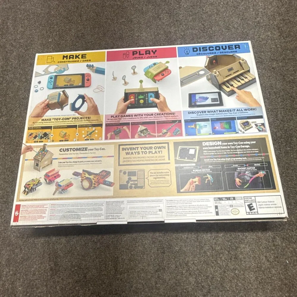 Nintendo Labo Toy-Con 01 Variety Kit for Nintendo Switch New and Sealed